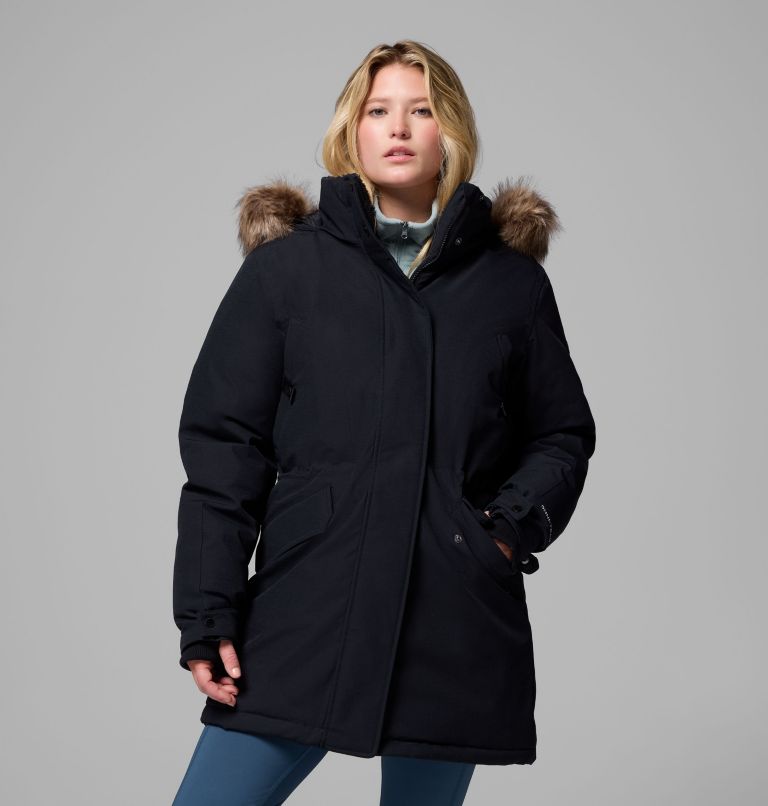 Women's Millridge Parka, Color: Black, image 1