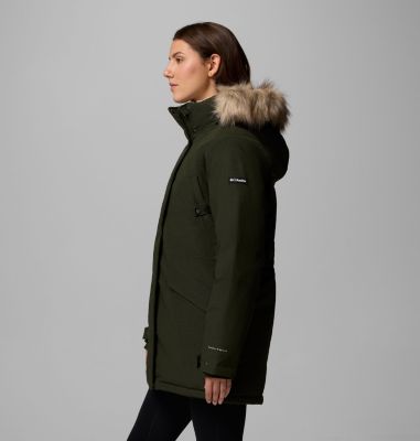 Women's Millridge Parka, Color: Greenscape, image 8