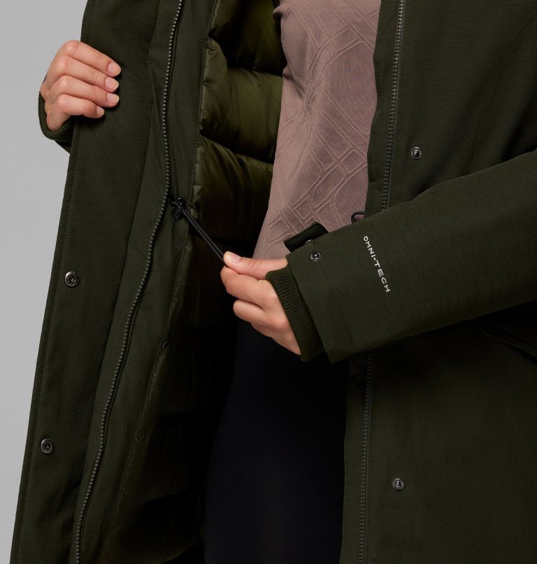 Women's Millridge Parka, Color: Greenscape, image 7