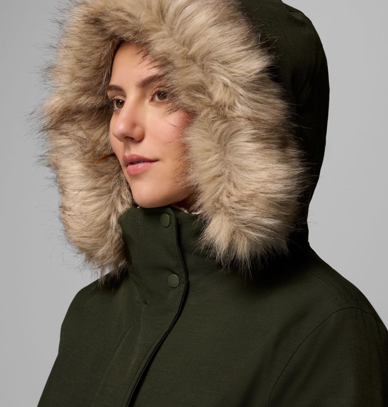 Women's Millridge Parka, Color: Greenscape, image 9