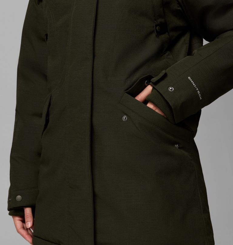Women's Millridge Parka, Color: Greenscape, image 10