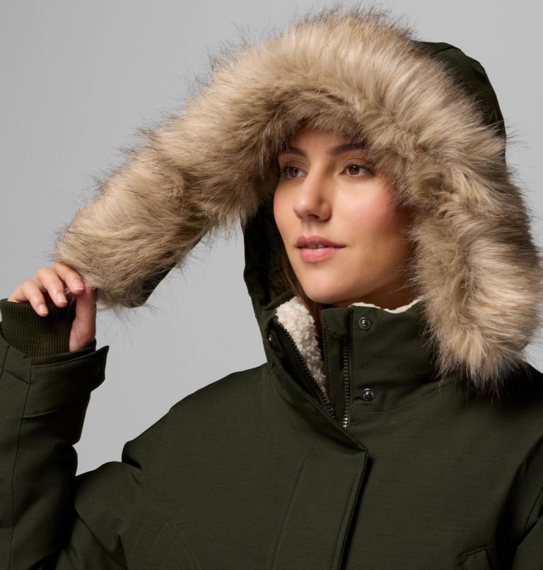 Women's Millridge Parka, Color: Greenscape, image 12