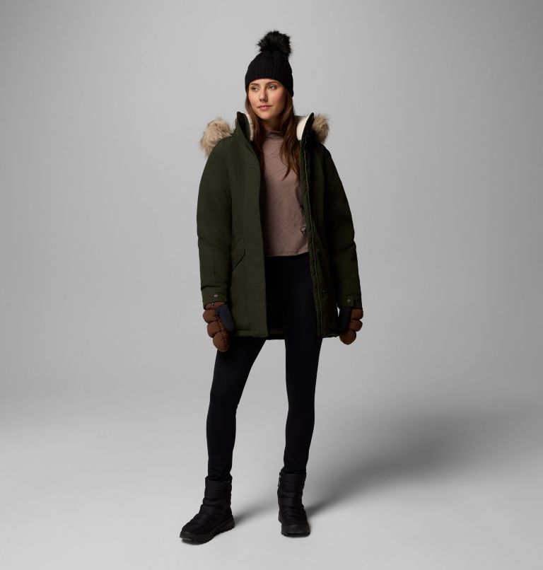 Women's Millridge Parka, Color: Greenscape, image 2