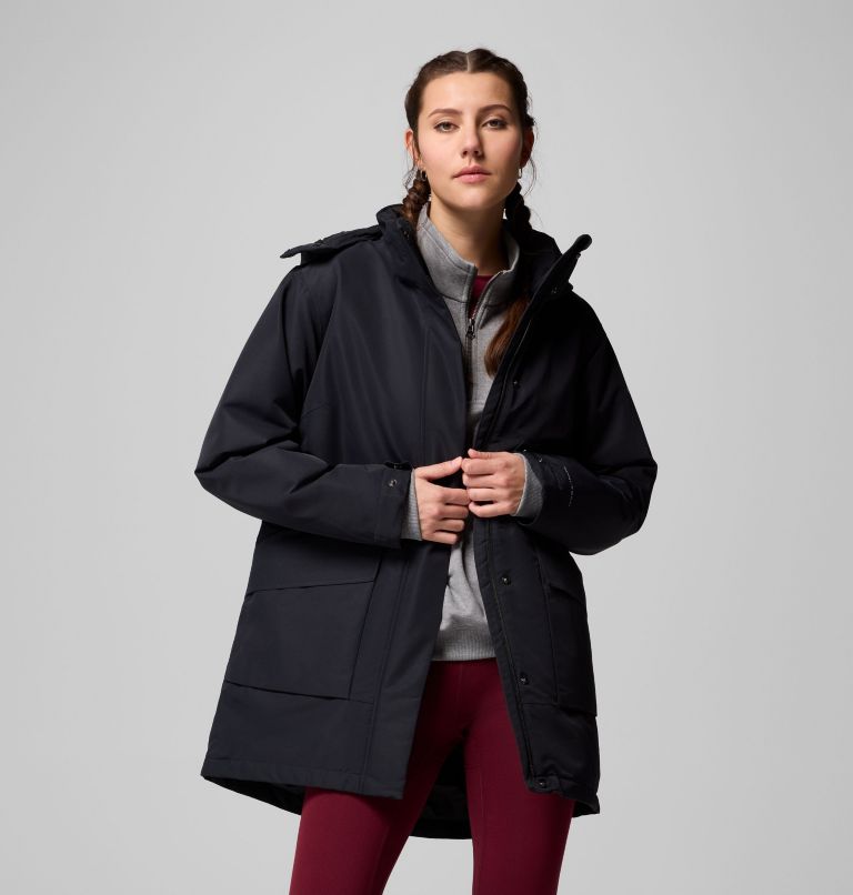 Women's Pulaski Parka, Color: Black, image 5