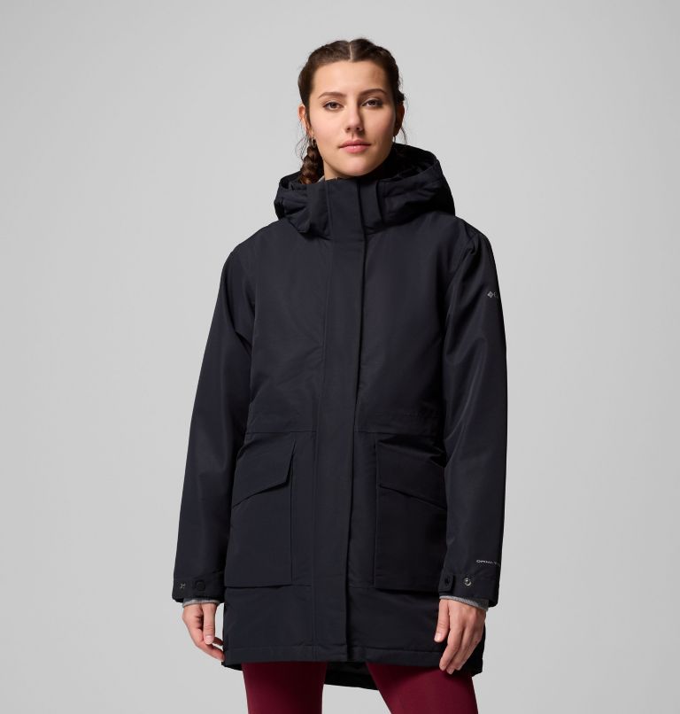 Women's Pulaski Parka, Color: Black, image 1
