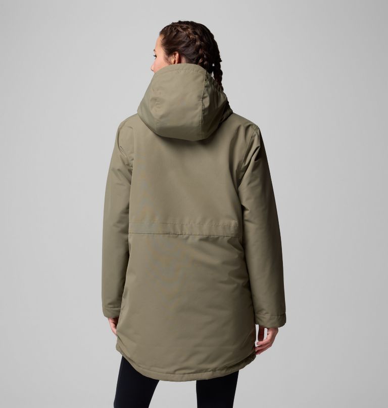 Women's Pulaski Parka, Color: Stone Green, image 3