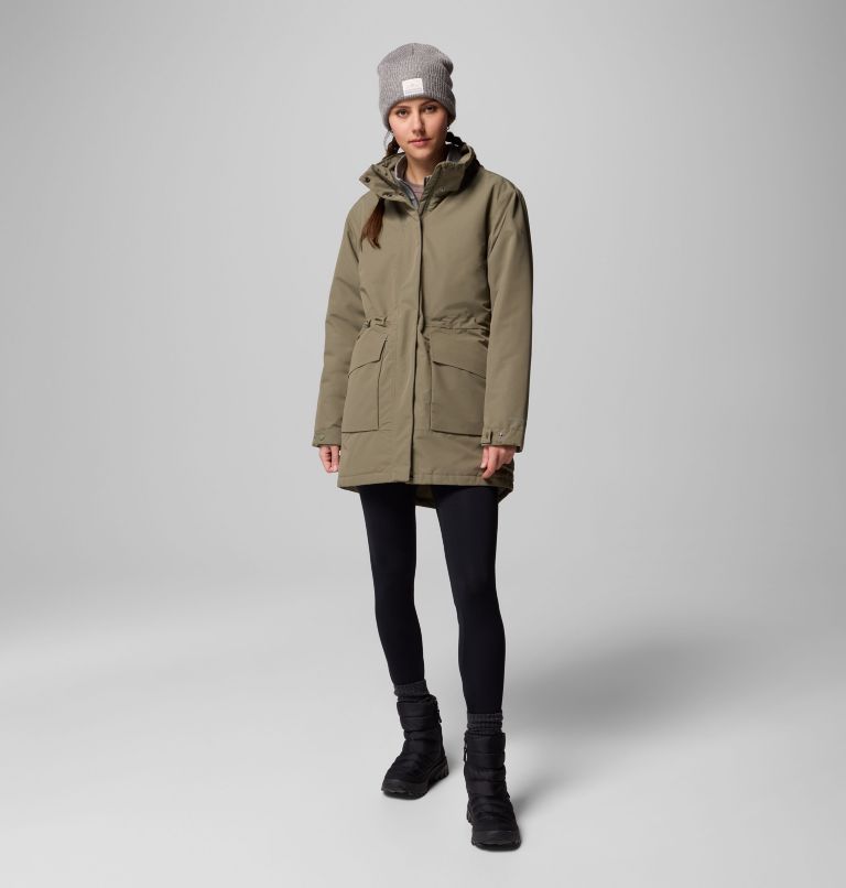 Women's Pulaski Parka, Color: Stone Green, image 2