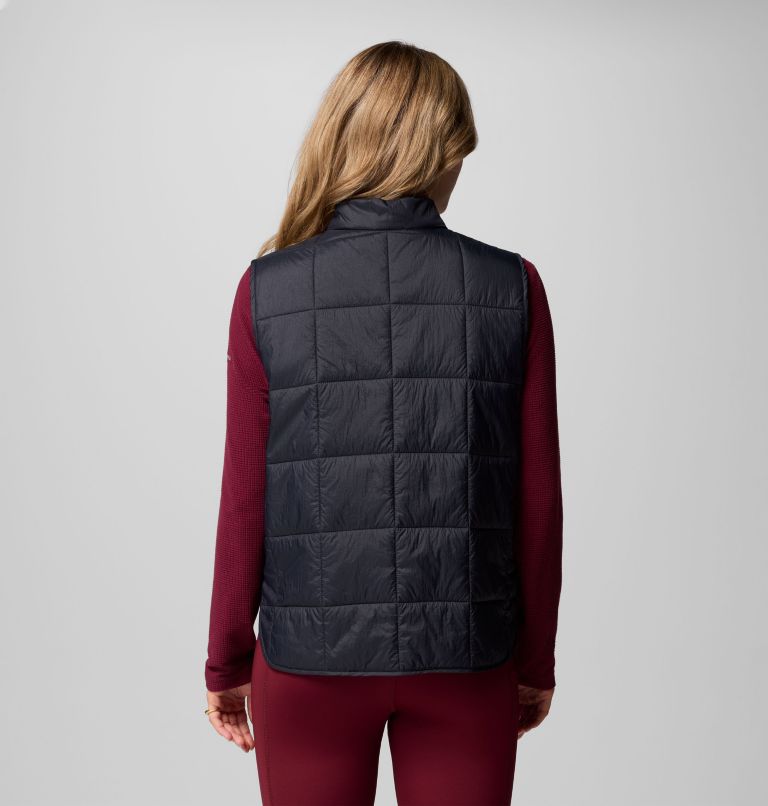 Women's Sienna Hill Quilted Vest, Color: Black, image 3