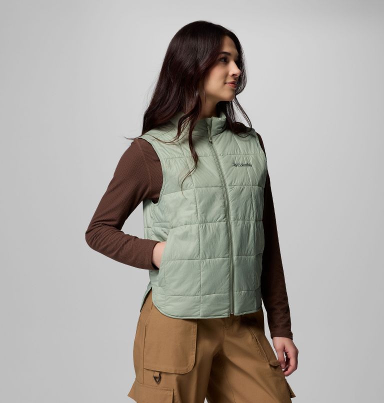 Women's Sienna Hill Quilted Vest, Color: Safari, image 4