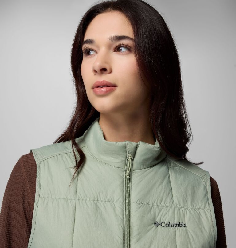 Women's Sienna Hill Quilted Vest, Color: Safari, image 5