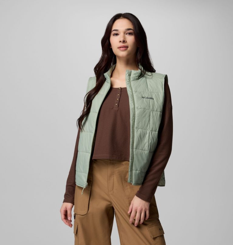 Women's Sienna Hill Quilted Vest, Color: Safari, image 7