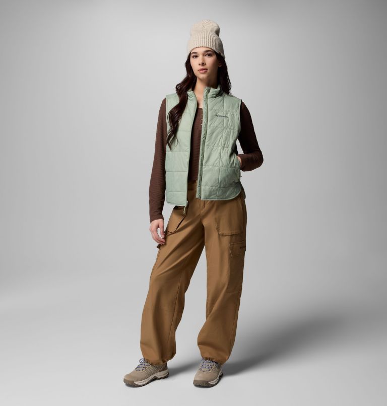 Women's Sienna Hill Quilted Vest, Color: Safari, image 2