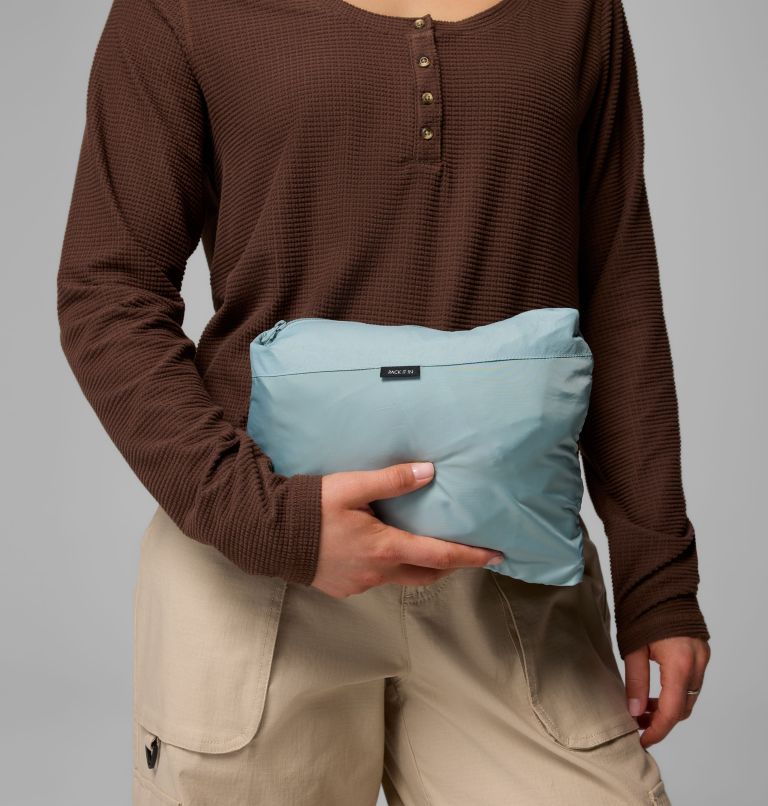 Chaleco acolchado fácil de guardar Sienna Hill para mujer, Color: Crushed Blue, image 6