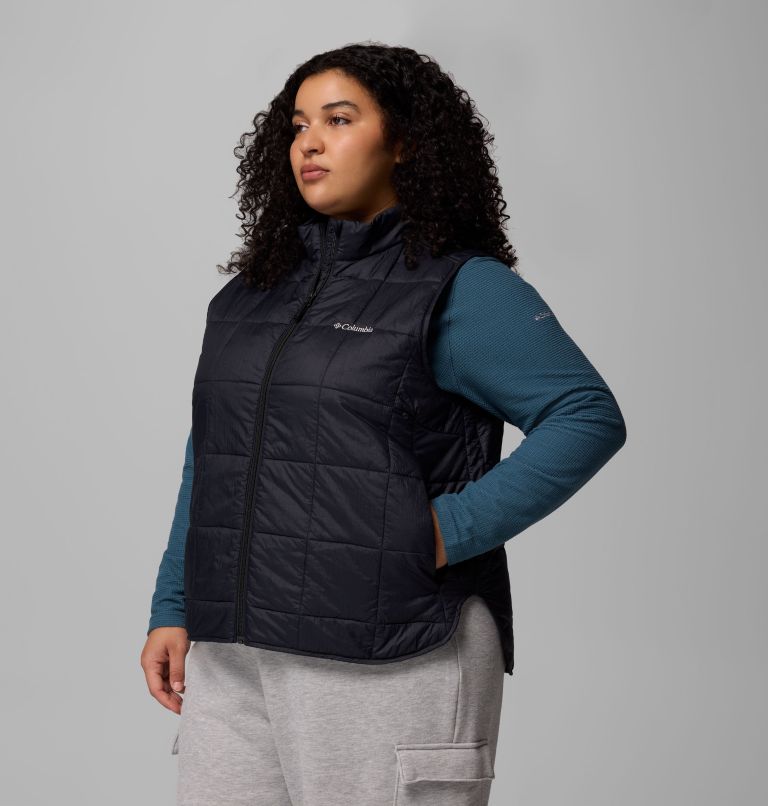 Women's Sienna Hill Quilted Vest - Plus Size, Color: Black, image 4