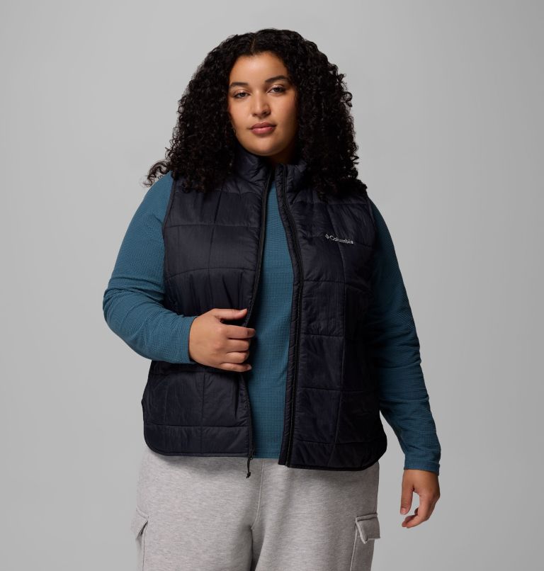 Women's Sienna Hill Quilted Vest - Plus Size, Color: Black, image 5
