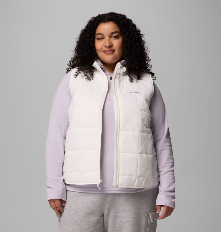 Women's Sienna Hill Quilted Vest - Plus Size, Color: Sea Salt, image 5