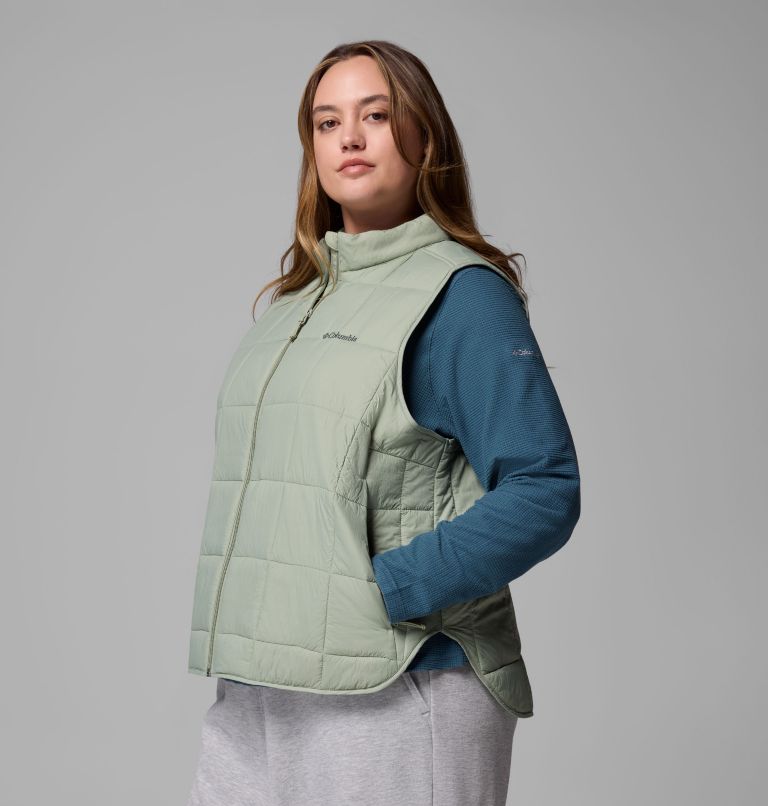 Veste sans manches matelassée Sienna Hill pour femme – Grandes tailles, Color: Safari, image 4