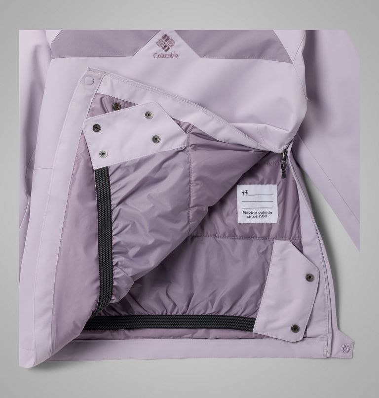 Coreshot wasserdichter Anorak mit Kapuze für Jugendliche, Color: Lavender Pearl, Shale Purple, image 3
