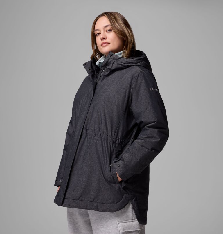 Women's Lillian Ridge Insulated Jacket - Plus Size, Color: Black, image 4
