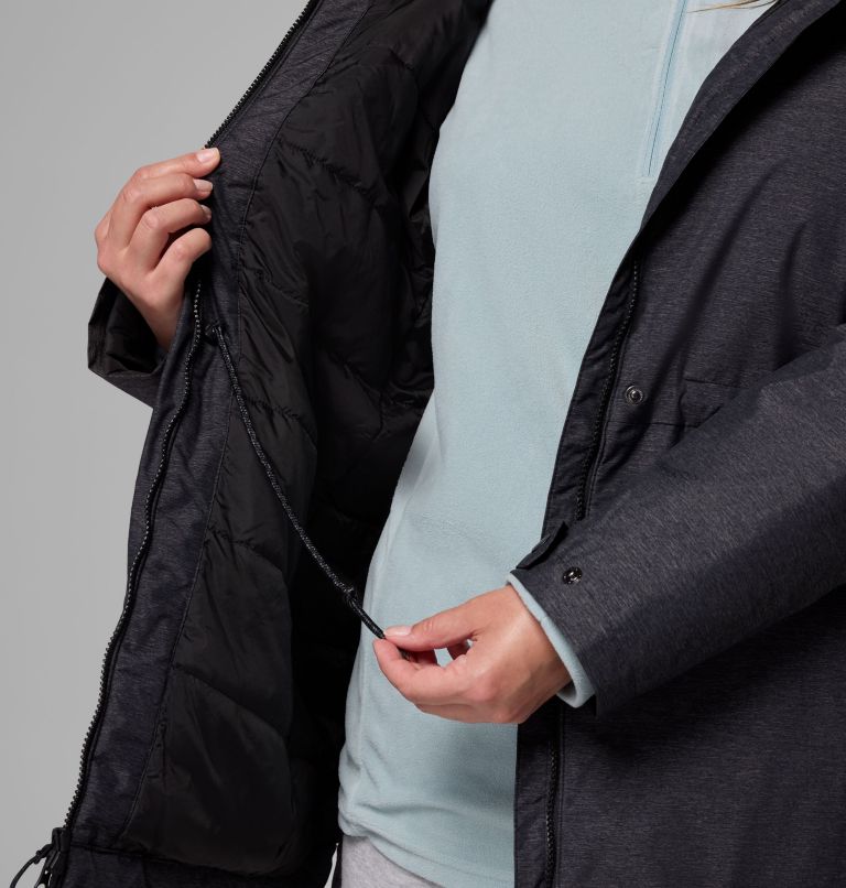 Women's Lillian Ridge Insulated Jacket - Plus Size, Color: Black, image 6