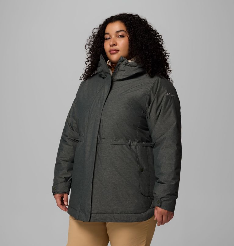 Women's Lillian Ridge Insulated Jacket - Plus Size, Color: Greenscape, image 4