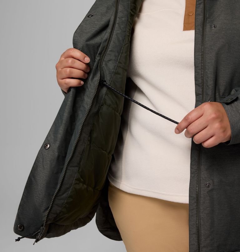 Women's Lillian Ridge Insulated Jacket - Plus Size, Color: Greenscape, image 6