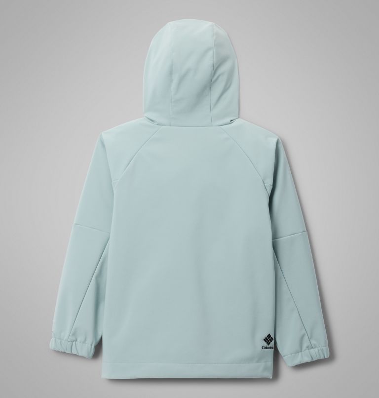Kids' Coreshot Softshell Hoodie, Color: Crushed Blue, image 2