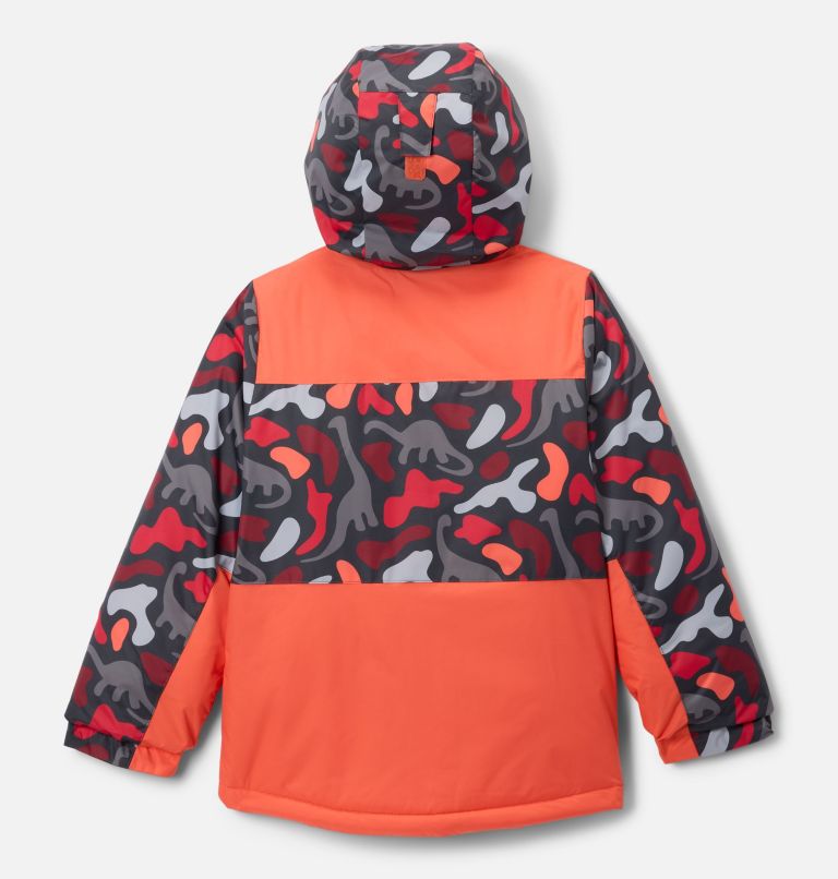 Boys' Lightning Lift IV Printed Jacket, Color: Shark Dinoflauge, Zing, image 2