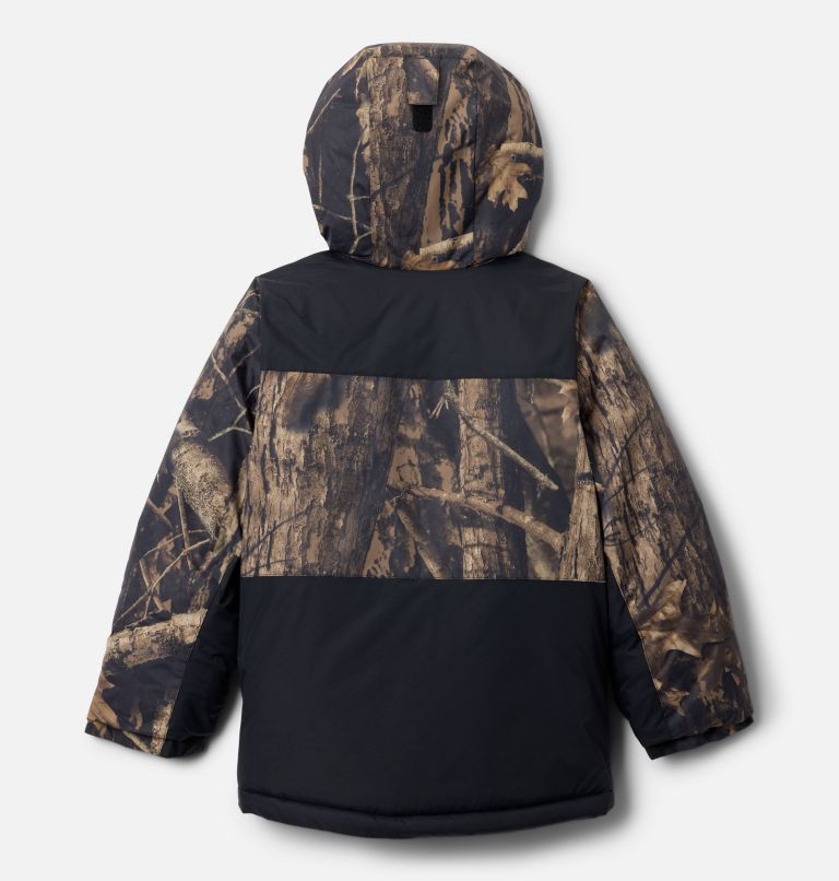 Veste de Ski Imperméable avec Imprimé Lightning Lift IV Garçon, Color: Timberwolf, Black, image 2