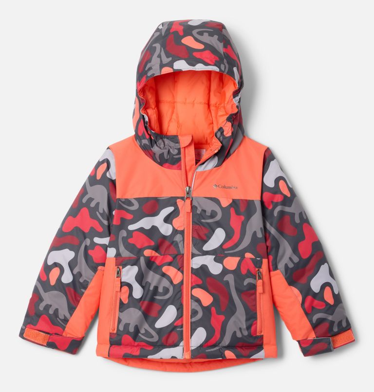 Boys' Toddler Lightning Lift IV Printed Jacket, Color: Shark Dinoflauge, Zing, image 1