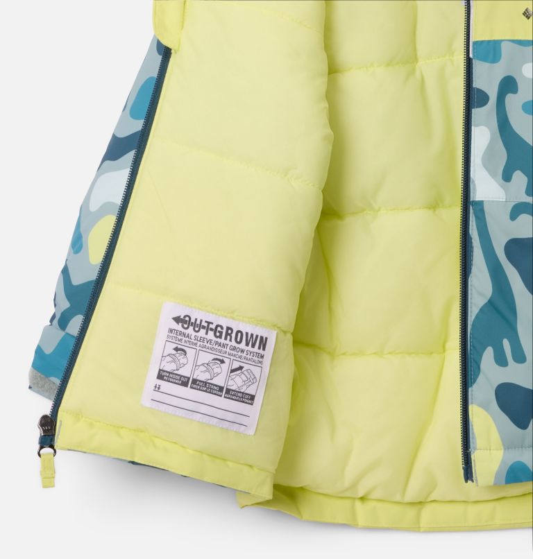 Boys' Toddler Lightning Lift IV Printed Jacket, Color: Crushed Blue Dinoflauge, Neon Light, image 3