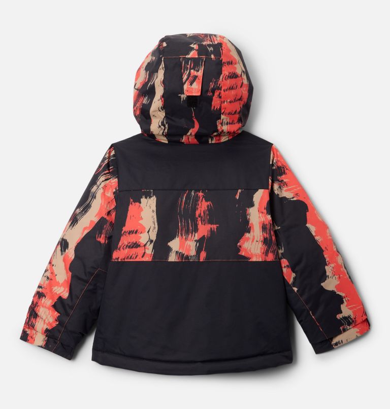 Boys' Toddler Lightning Lift IV Printed Jacket, Color: Zing Tracks, Black, image 2