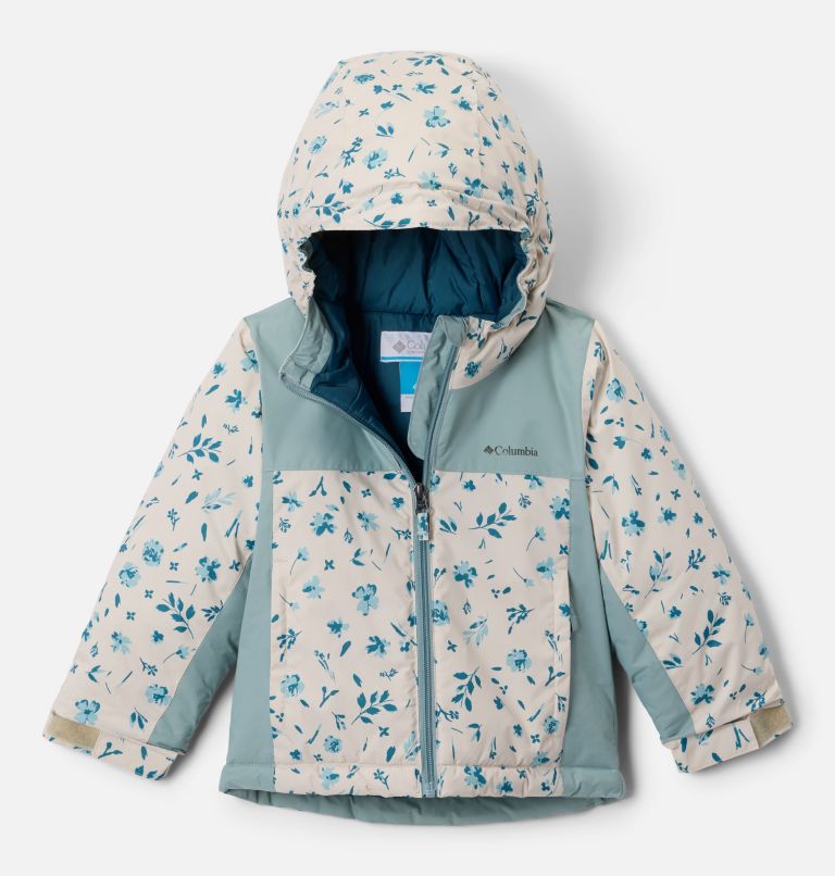 Horizon Ride IV Printed Jacket | 278 | 4T, Color: Dark Stone Watergarden, Crushed Blue, image 1