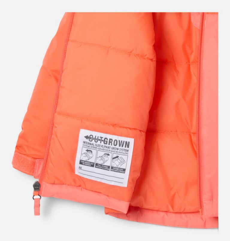 Toddler Doug Firocious Jacket, Color: Hot Coral, Zing, image 3