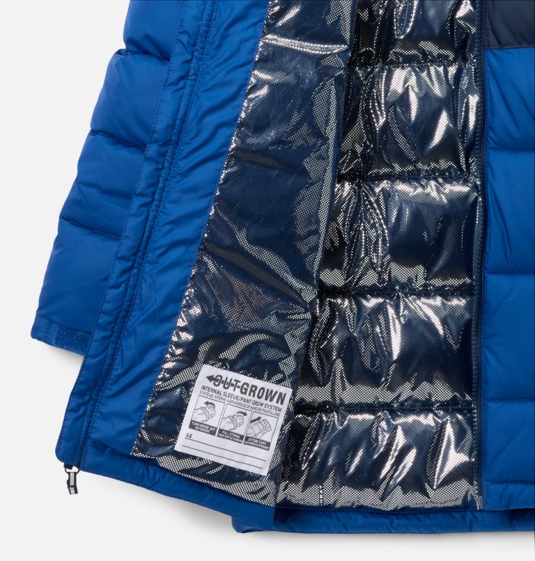 Pike Lake Mid Jacket | 433 | L, Color: Mountain Blue, Collegiate Navy, image 3