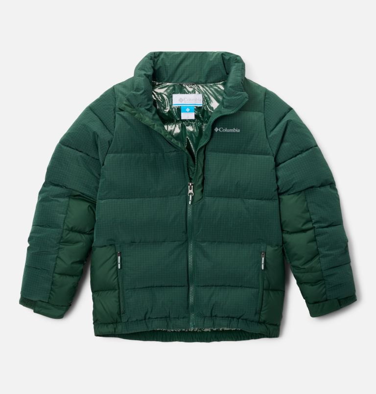 Kids' Pike Lake Novelty Jacket, Color: Rain Forest, image 1