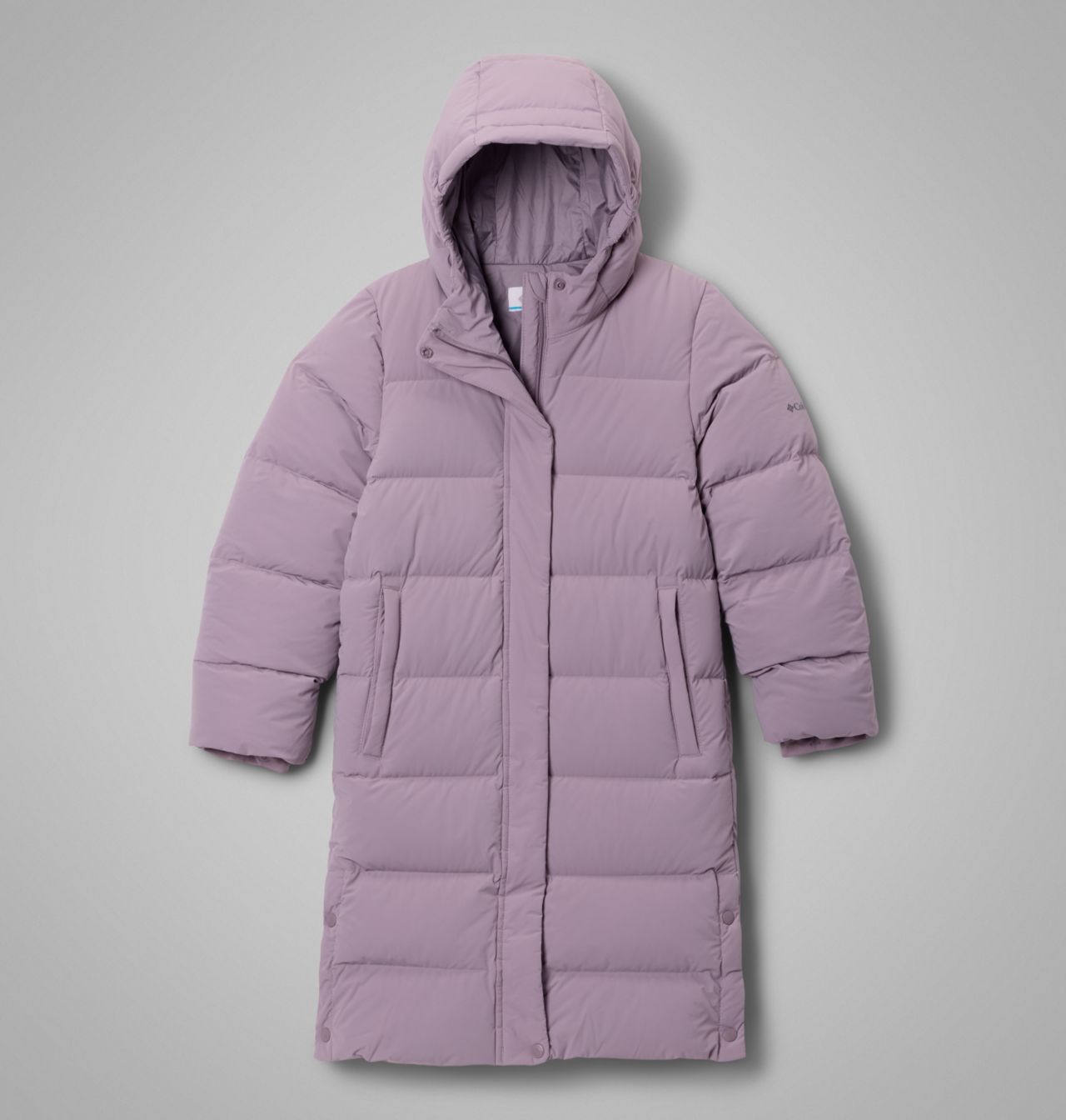 Girls' Amaze Puff™ Long Hooded Jacket 1