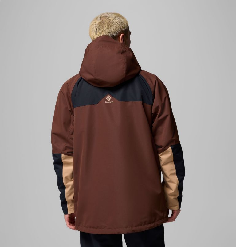 Men's Coreshot Shell Jacket, Color: Tobacco, Black, Canoe, image 3