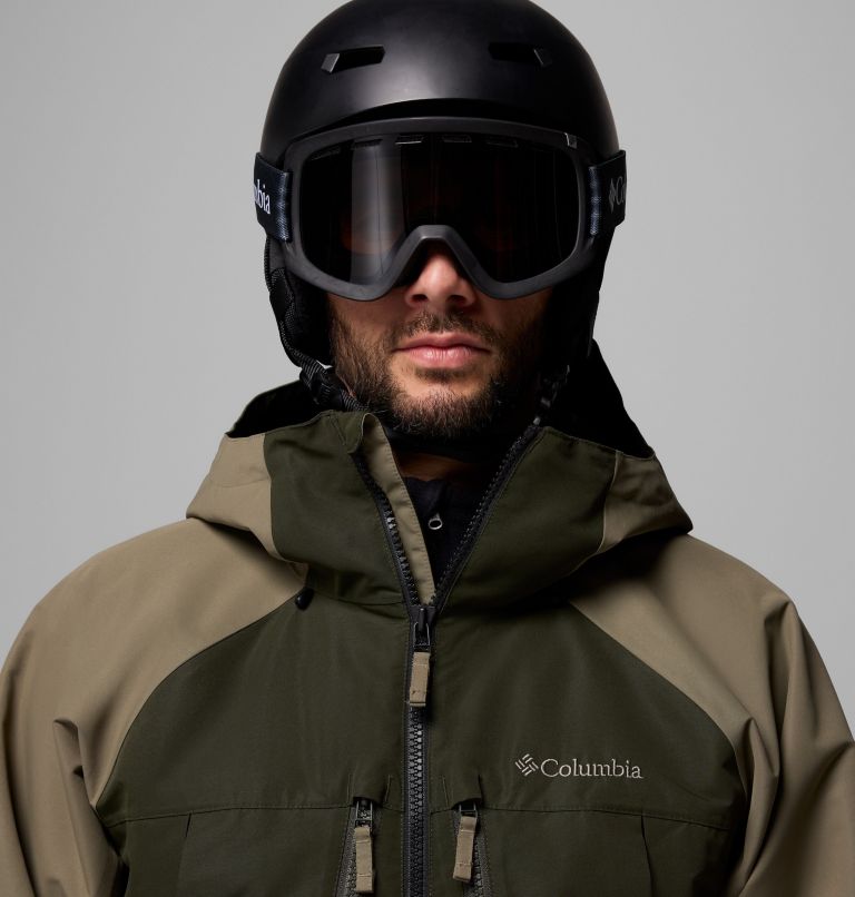 Men's Coreshot Shell Jacket, Color: Stone Green, Greenscape, Black, image 7