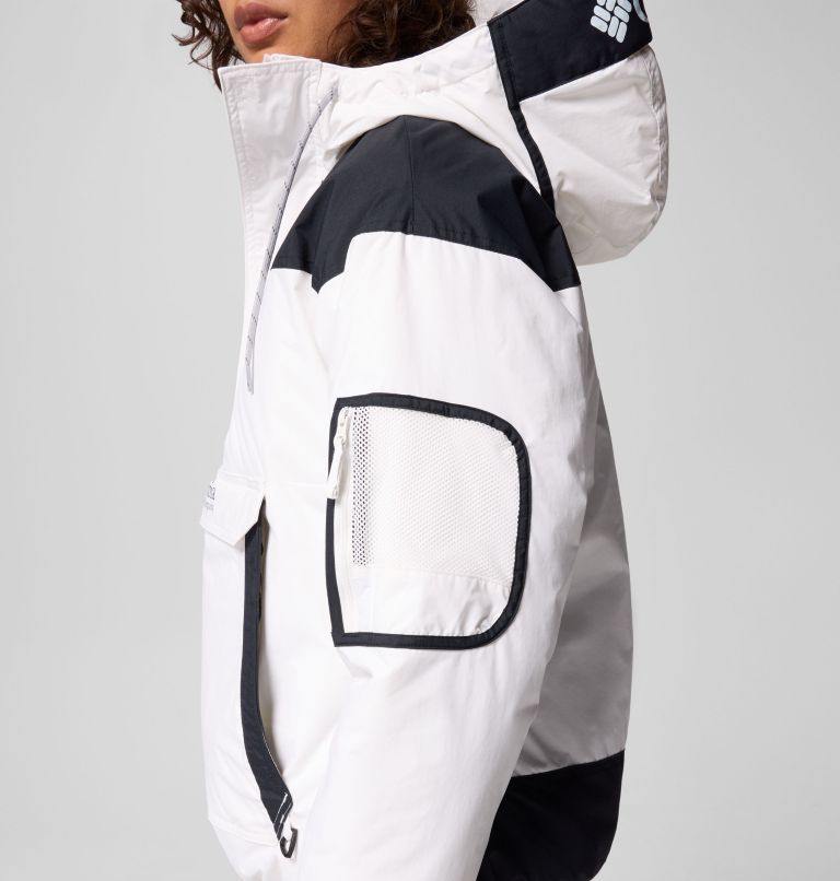 Women's Challenger Insulated Pullover, Color: Sea Salt, Black, image 6