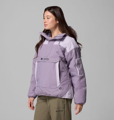 Women's Challenger Insulated Pullover, Color: Shale Purple, Lavender Pearl, image 12