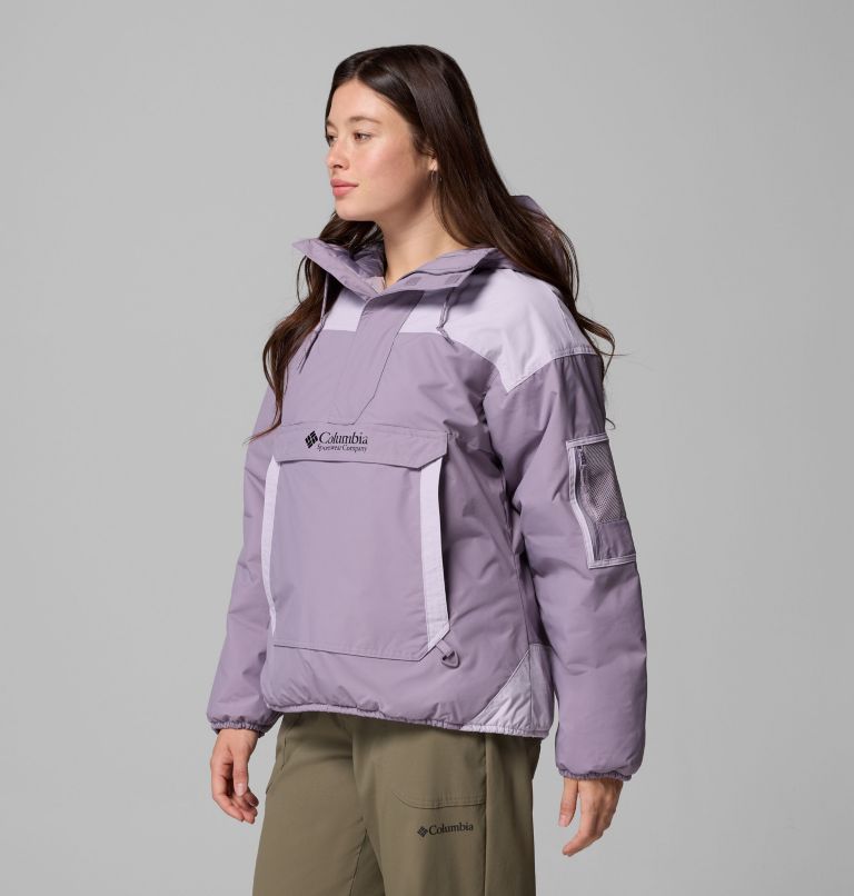 Women's Challenger Insulated Pullover, Color: Shale Purple, Lavender Pearl, image 4