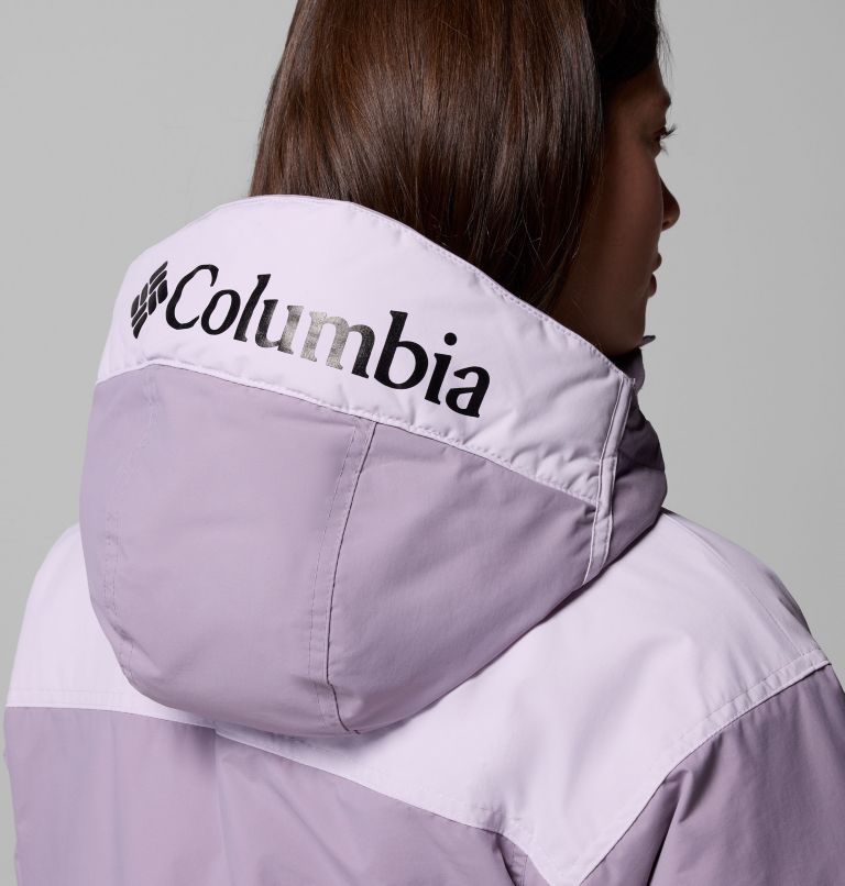 Women's Challenger Insulated Pullover, Color: Shale Purple, Lavender Pearl, image 8
