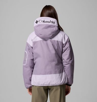 Women's Challenger Insulated Pullover, Color: Shale Purple, Lavender Pearl, image 11