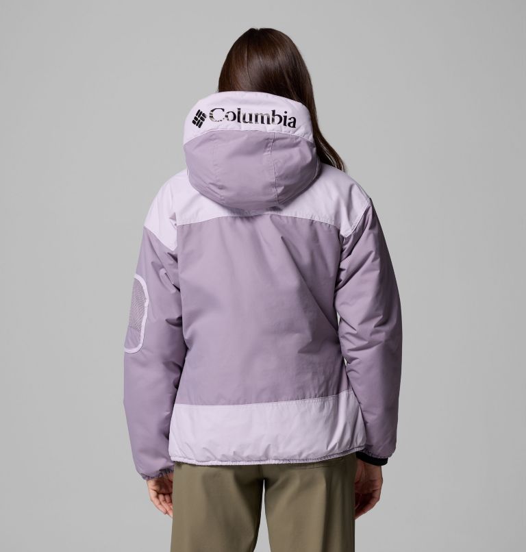 Women's Challenger Insulated Pullover, Color: Shale Purple, Lavender Pearl, image 3