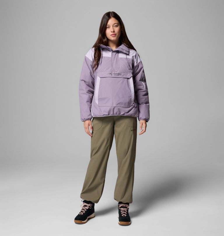 Women's Challenger Insulated Pullover, Color: Shale Purple, Lavender Pearl, image 2
