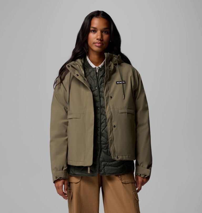 Women's Montara Park Interchange Jacket, Color: Stone Green, image 5