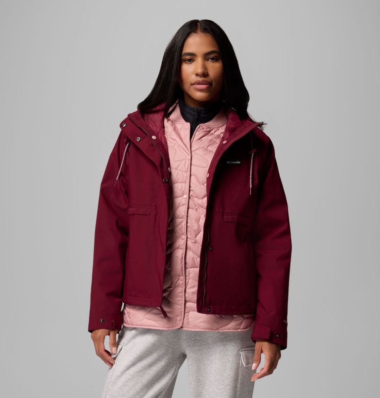 Women's Montara Park Interchange Jacket, Color: Rich Wine, image 5