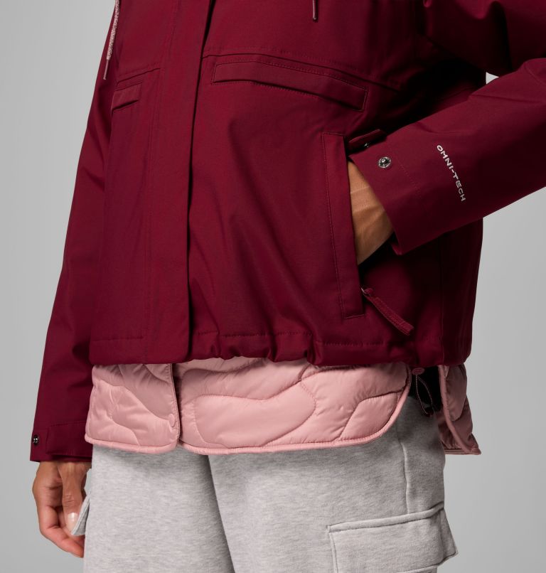 Women's Montara Park Interchange Jacket, Color: Rich Wine, image 10