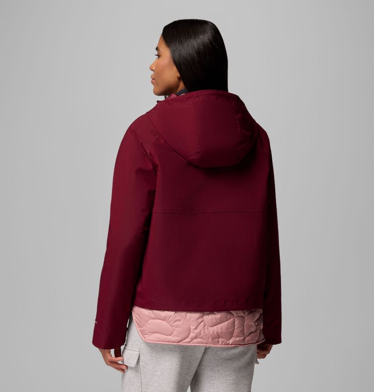 Women's Montara Park Interchange Jacket, Color: Rich Wine, image 3